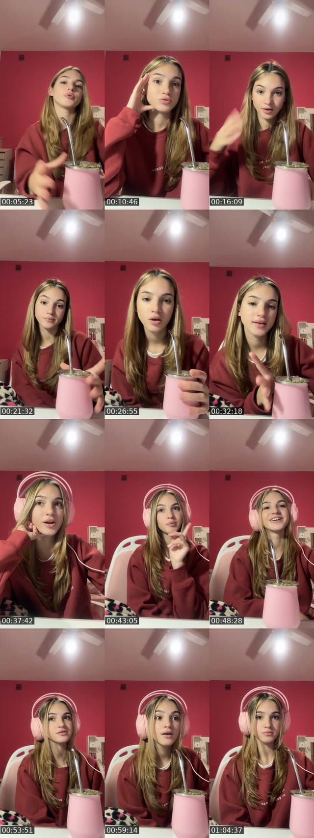 TikTok live: Holi by @tinagrassoo