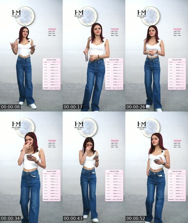 TikTok live: Summer Hot Sale 🌴🔥 by @hellomeet_jeans