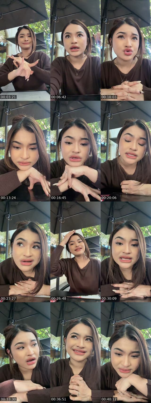 TikTok live: #fakebody by @audryyndry