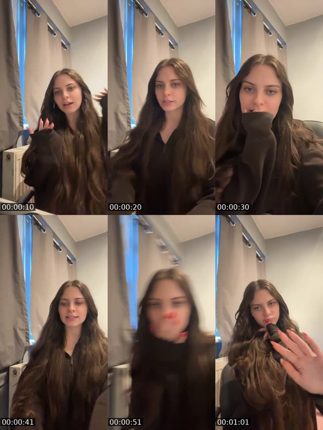 TikTok live: i love u by @chlcce