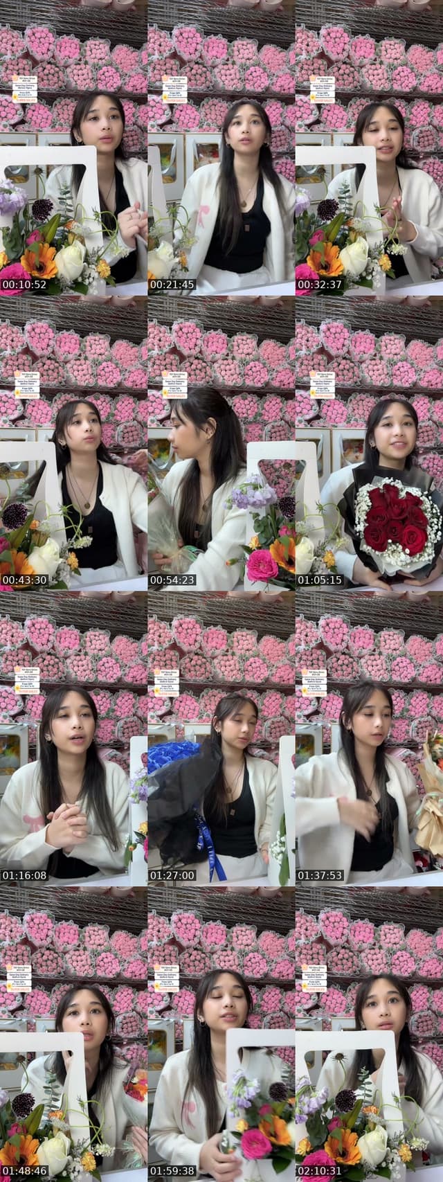 TikTok live: Fresh Flower Sales! by @flowershopsg