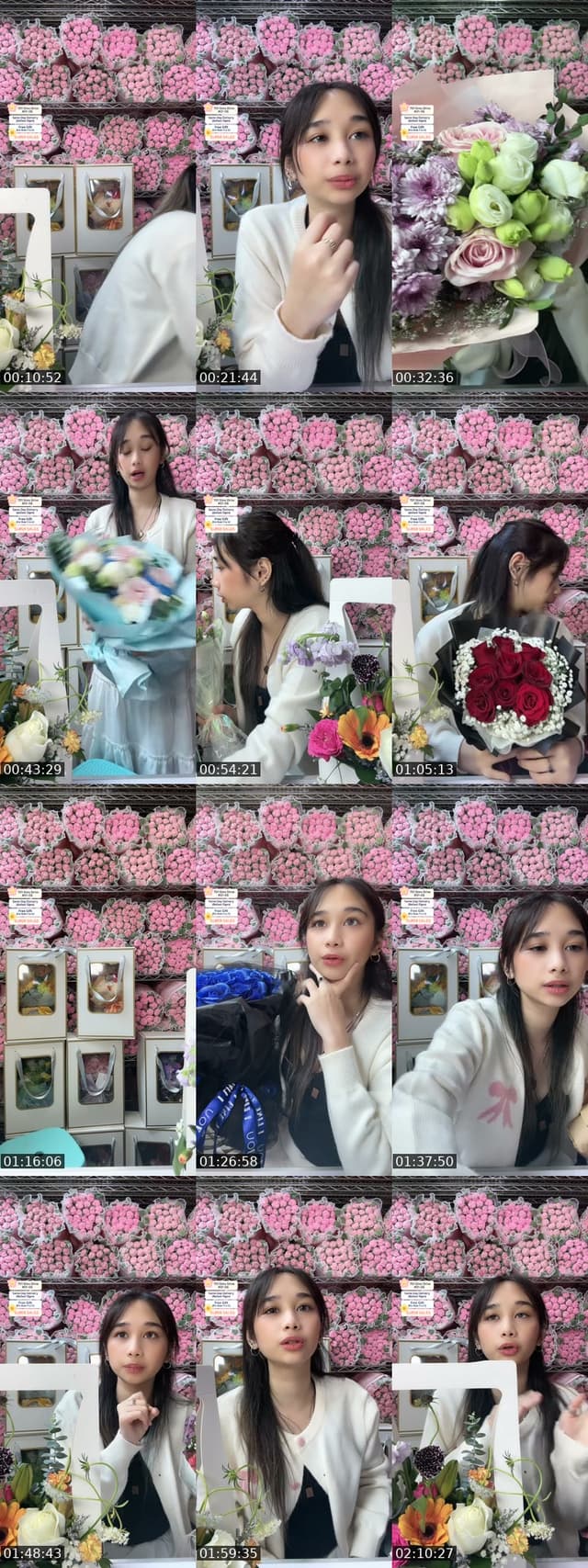 TikTok live: Flower Bouquet Sales by @flowersuppliersingapore