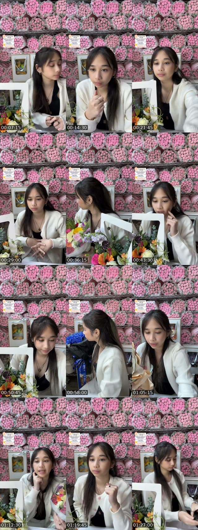 TikTok live: Mid Year Mega Sales by @singaporeflorist