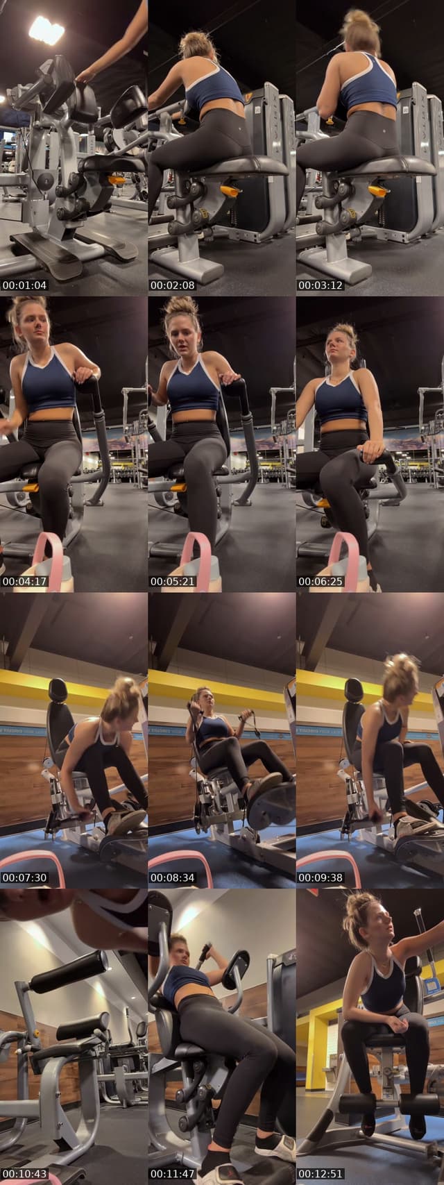At the gym - @itsjustmechloe158