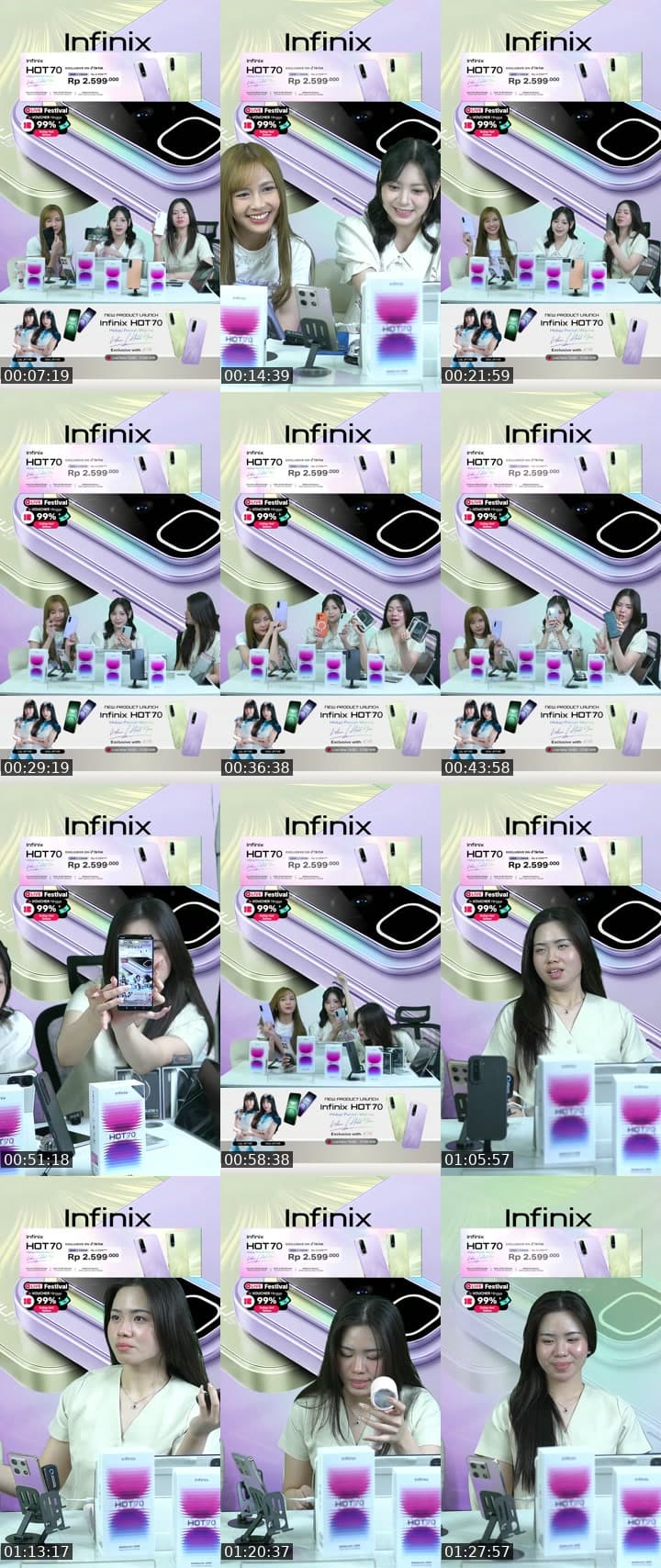 INFINIX HOT 70 x JKT 48