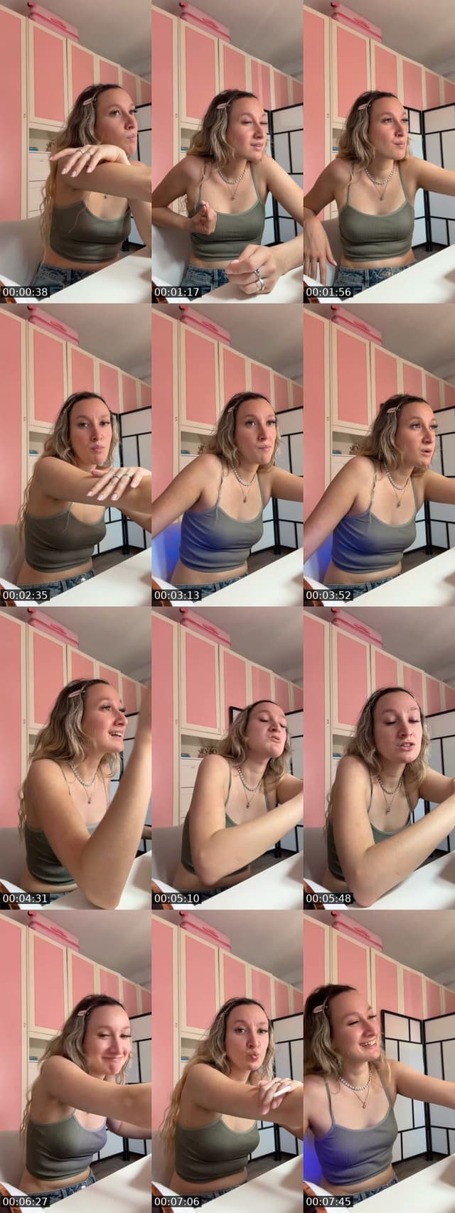 TikTok live: ig __la_biondaa by @la__biondina1