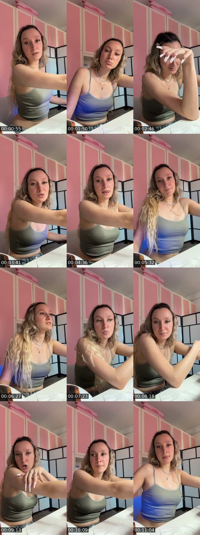 TikTok live: ig __la_biondaa by @la__biondina1