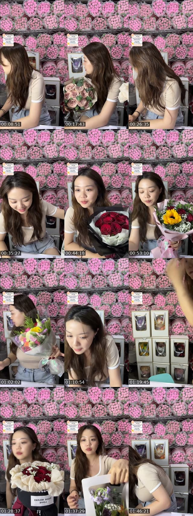 TikTok live: Mid Year Mega Sales by @singaporeflorist