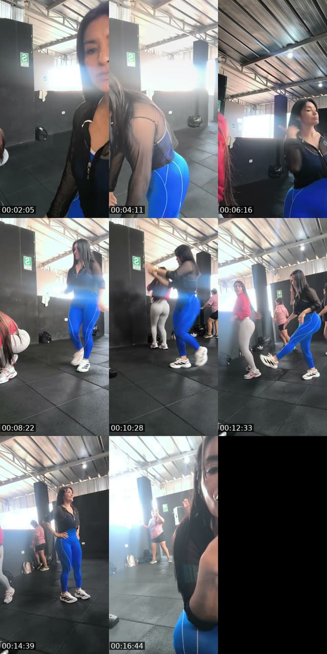 TikTok live: desestrés aprendiend💃🏋️‍♀️ gym by @irene.anampa.reye