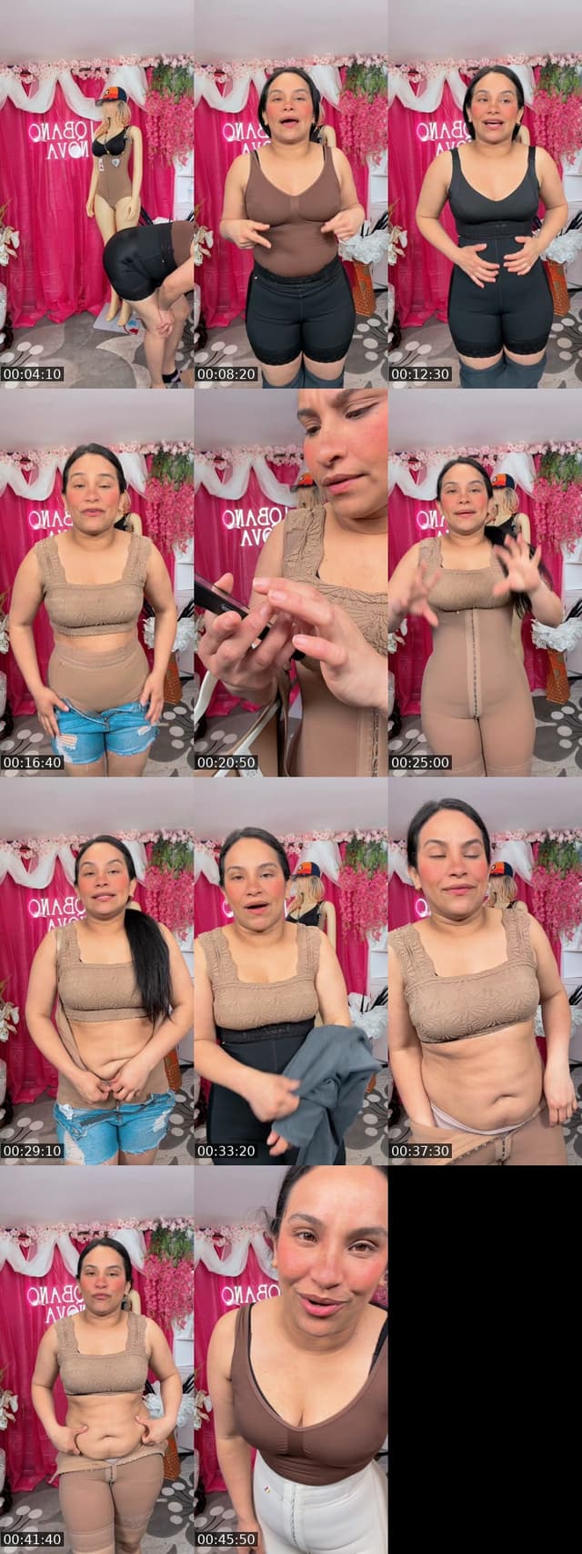 TikTok live: Fajas colombianas Y Bodysuits! by @qbanonova