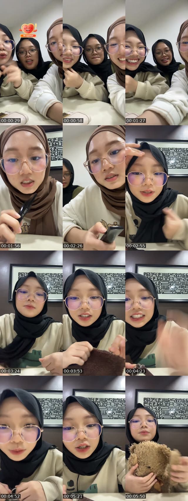 TikTok live: hii :p by @hrttue