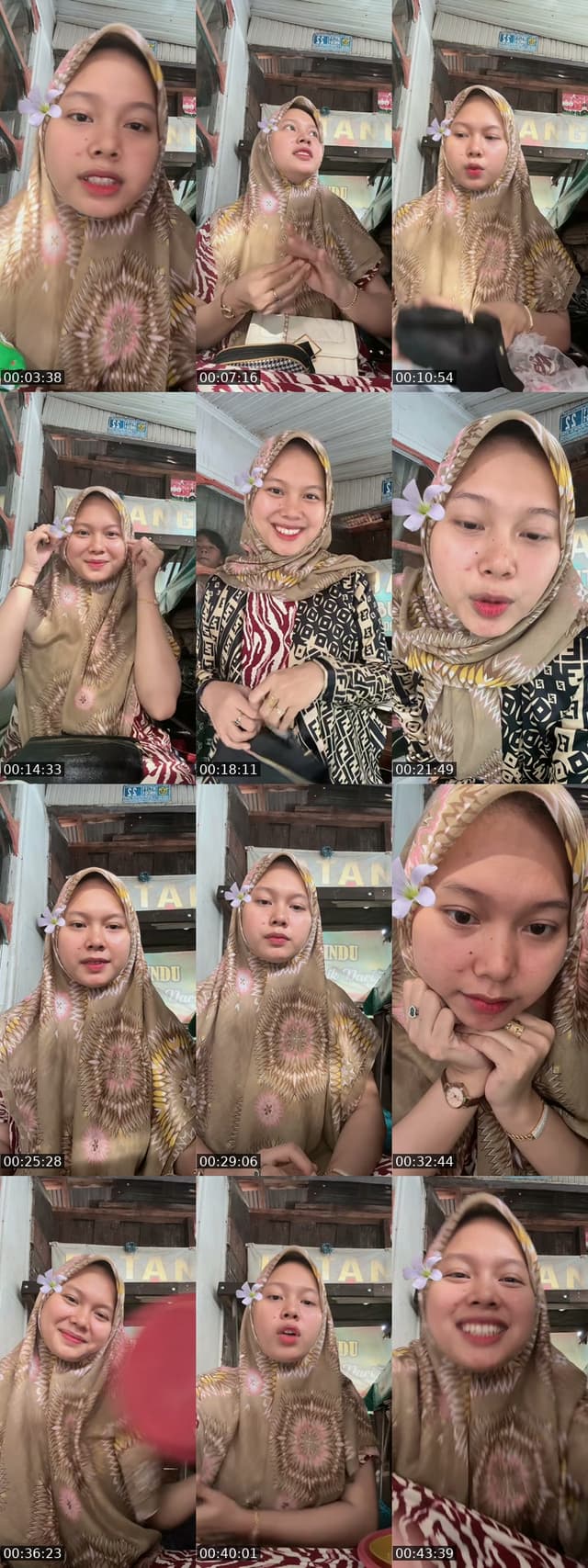 TikTok live: Pulang kampung by @blueyrn24