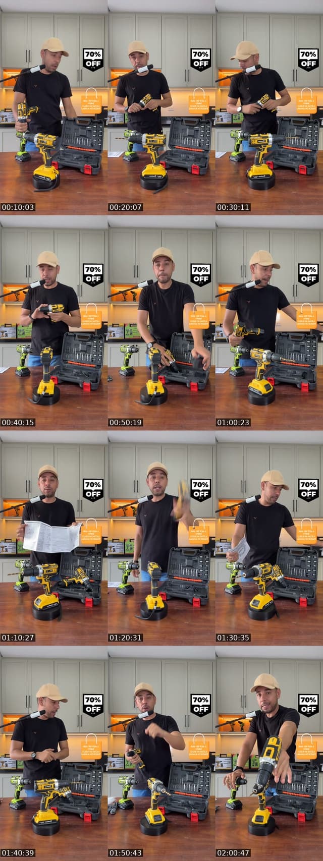 TikTok live: Furadeira e parafusadeira by @meiacuieindica