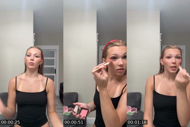 TikTok live: grwm by @mysterious_secretgirl