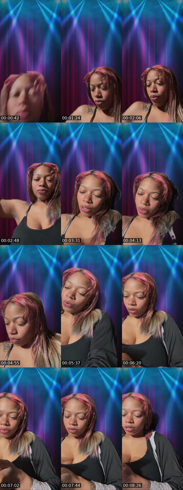TikTok live: Me extrañaste, papi?🌌🩵 by @shestruu