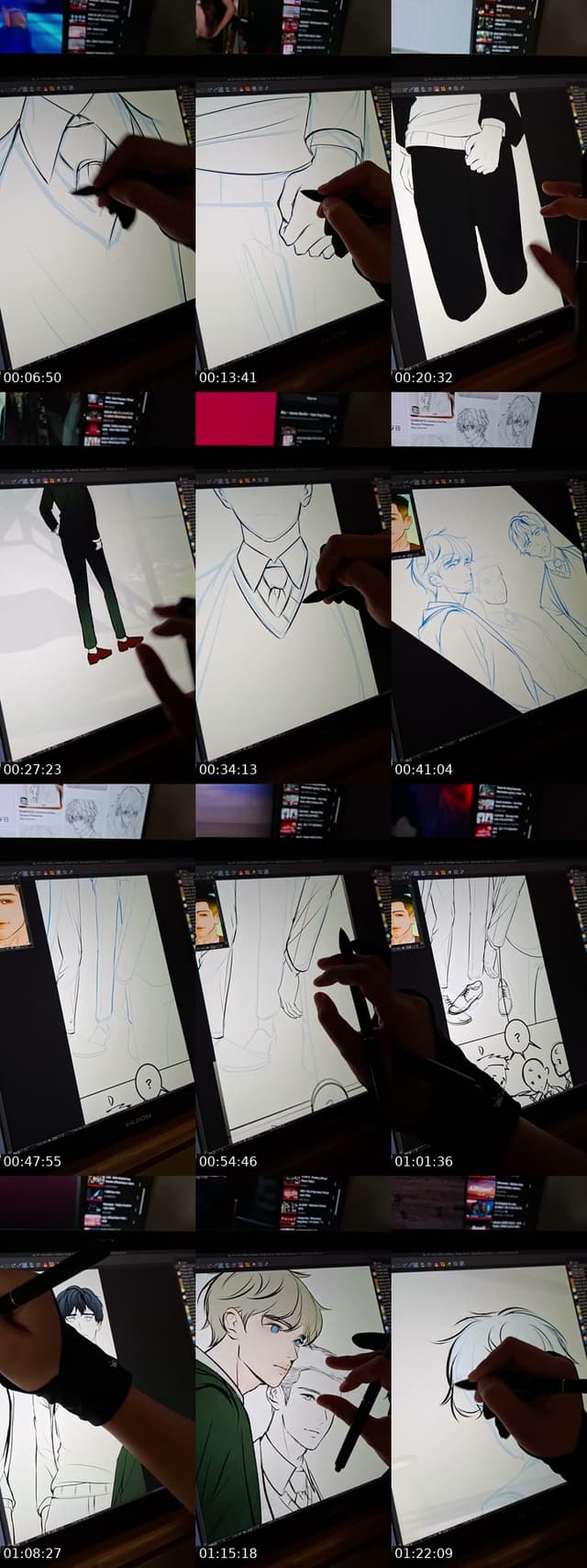 TikTok live: Work| Webtoon by @itstraubrey_sol