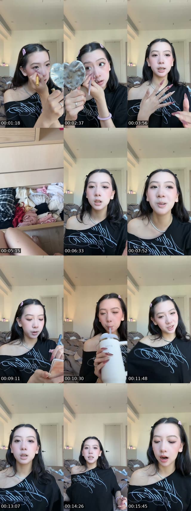 TikTok live: Makeup by @crystallinnn__