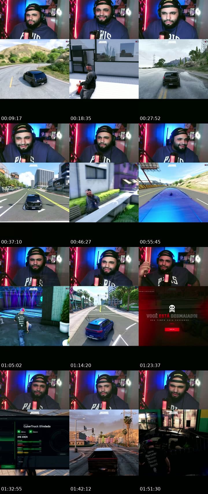 FUGA DA POLICIA NO GTA RP