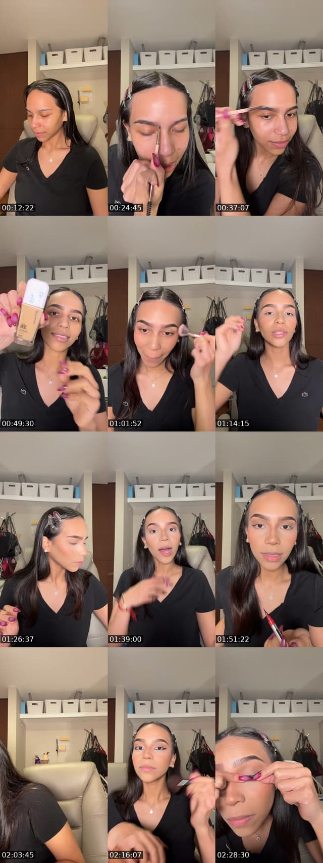TikTok live: baddie make up by @nosoysofiafierro