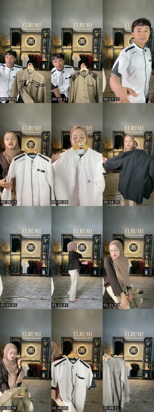 TikTok live: Promo baju Gajian Sale by @elrumi_apparel_official