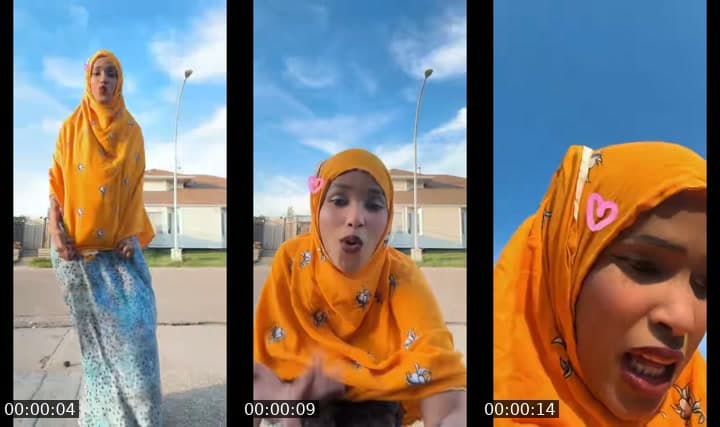 @queen_manaal24 TikTok live stream