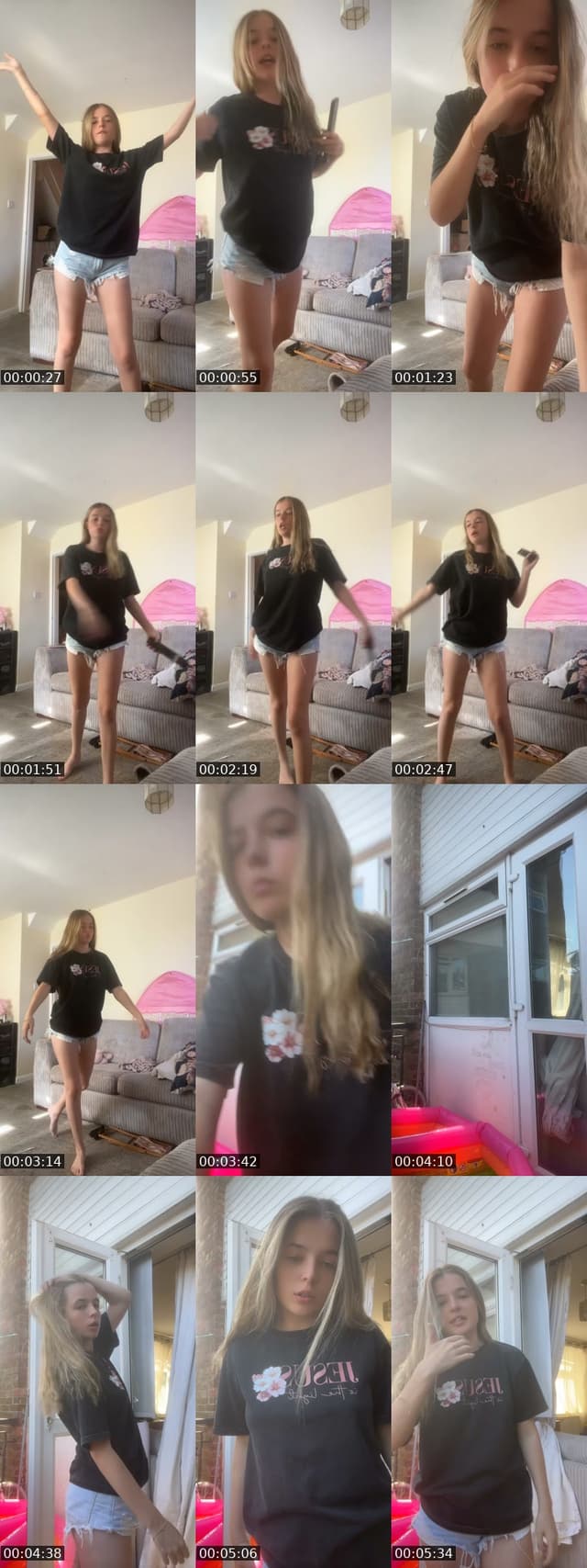TikTok live: On beach by @x_jasminep_x