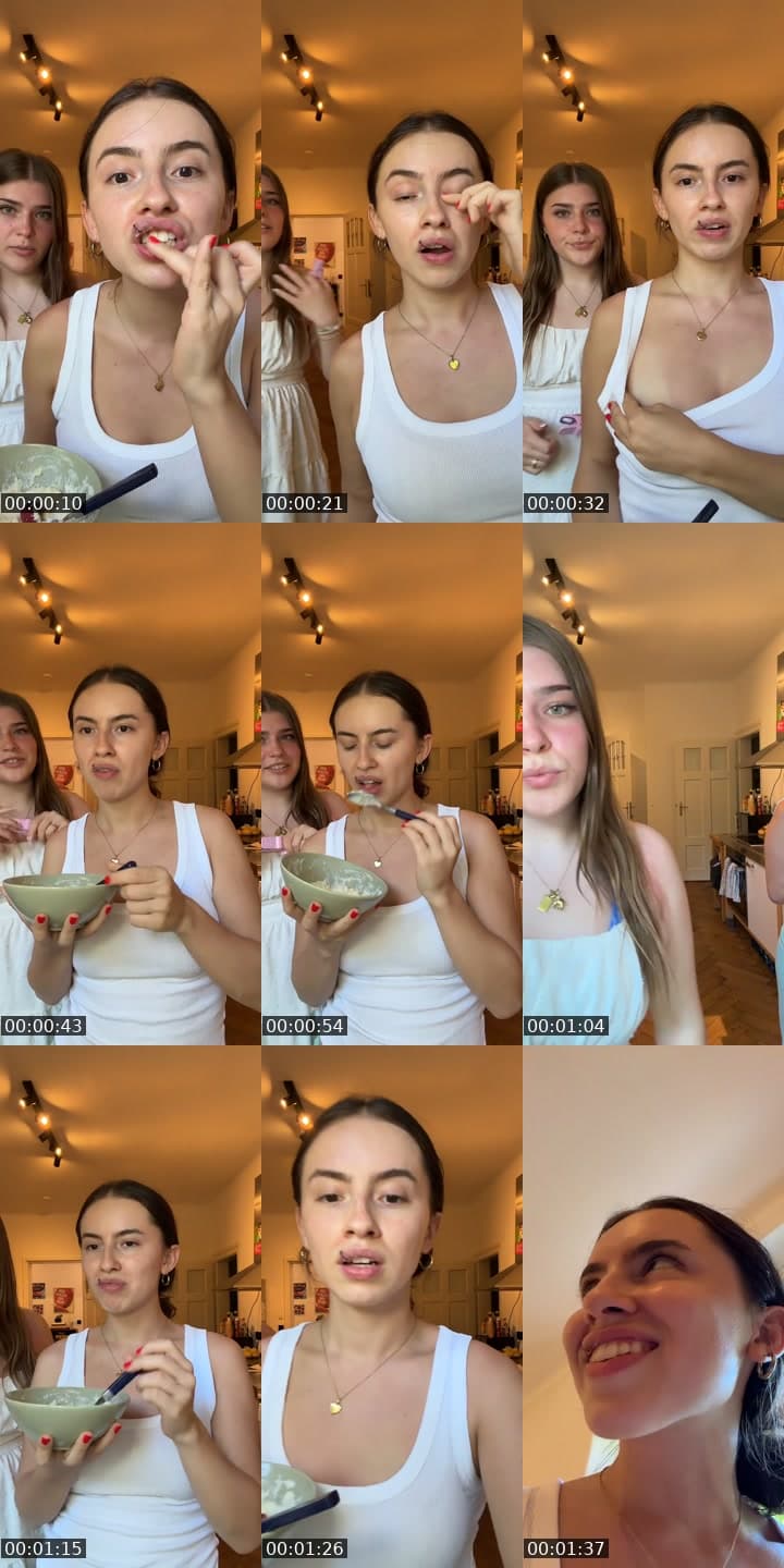 @laurafranziskaaaa TikTok live stream