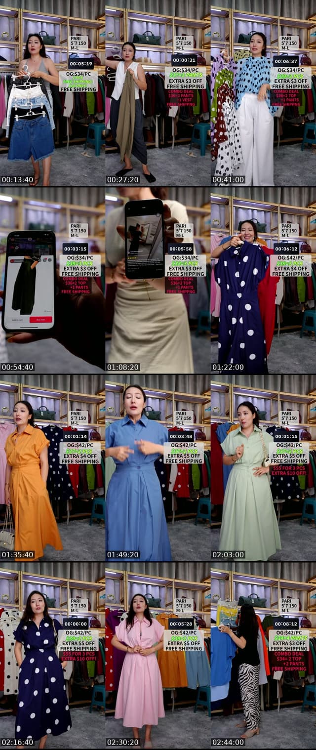 TikTok live: Summer Outfit Up to 80% OFF by @highland.fashion7