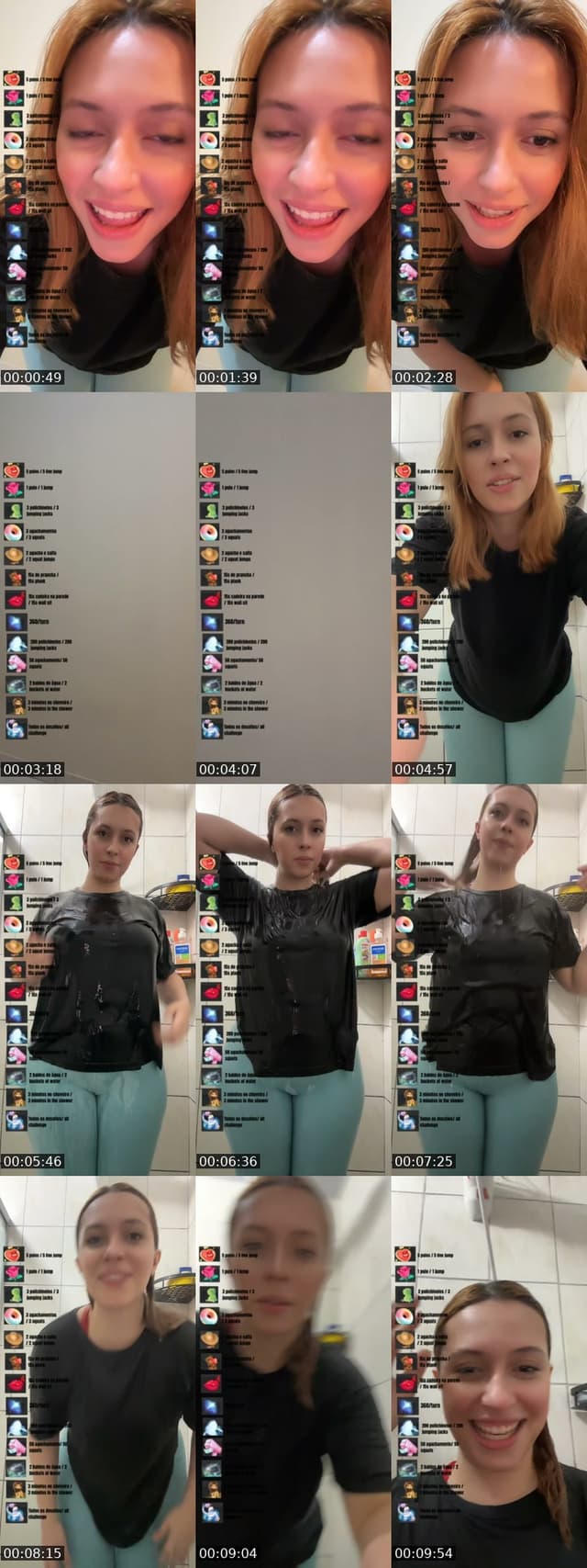 TikTok live: Light up the gallery ? ✨🧡 by @nayaralouback_