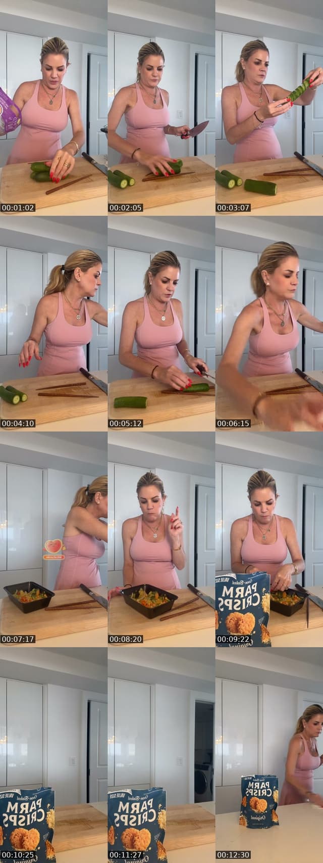 TikTok live: Dinner time 🏖️🩷 by @meginmotion347