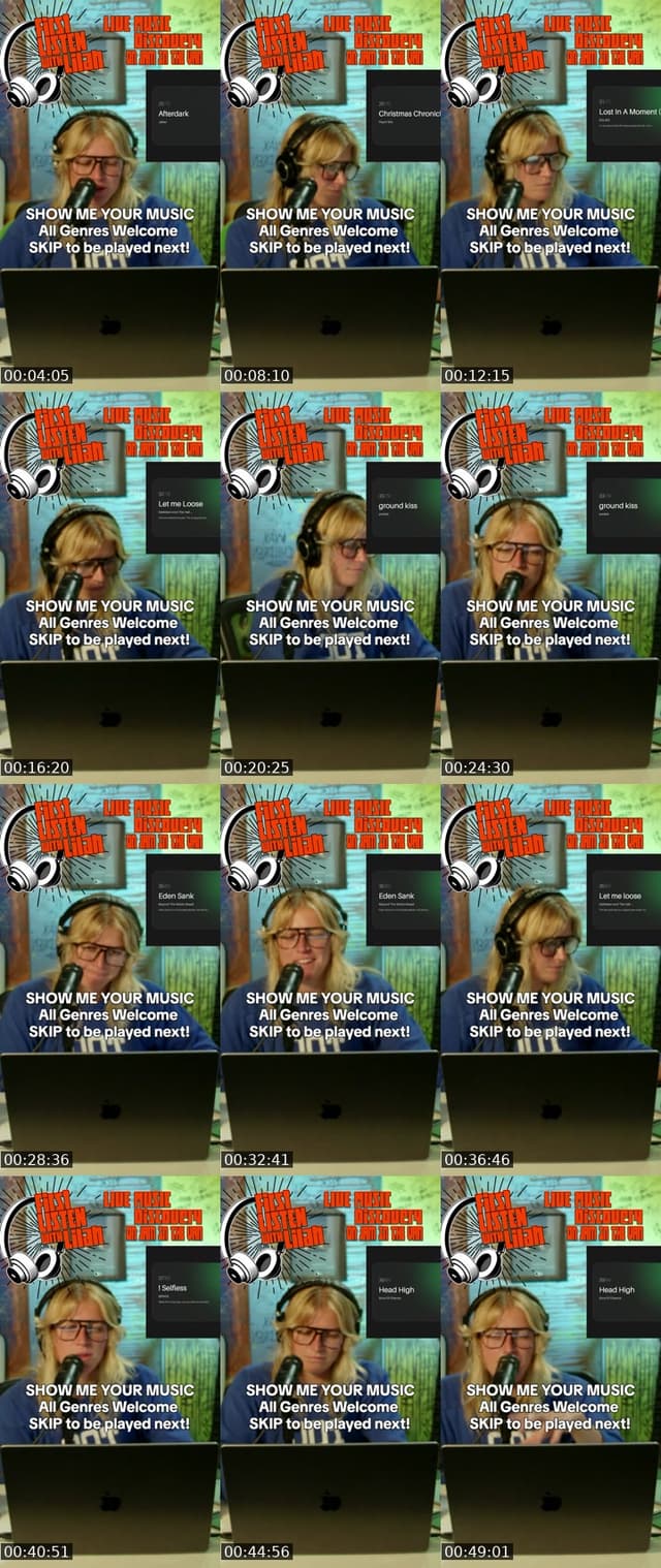 TikTok live: Music Reviews w/ Jam in the Van by @jaminthevan
