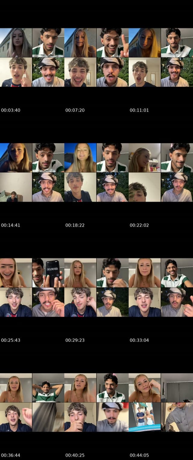 TikTok live: match ! by @louane_dcm