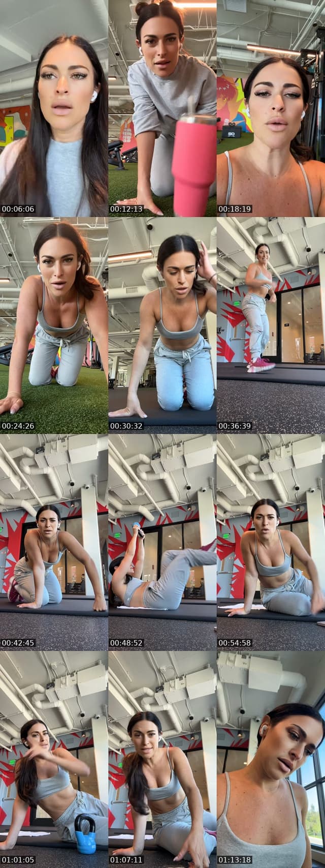 TikTok live: Hi! Come workout with me☺️ by @ashleynevel