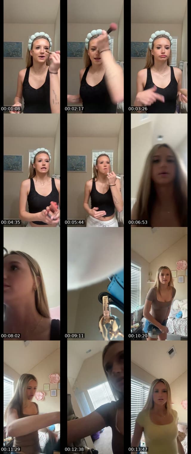 TikTok live: GRWM ❤️ by @blackoutkadance