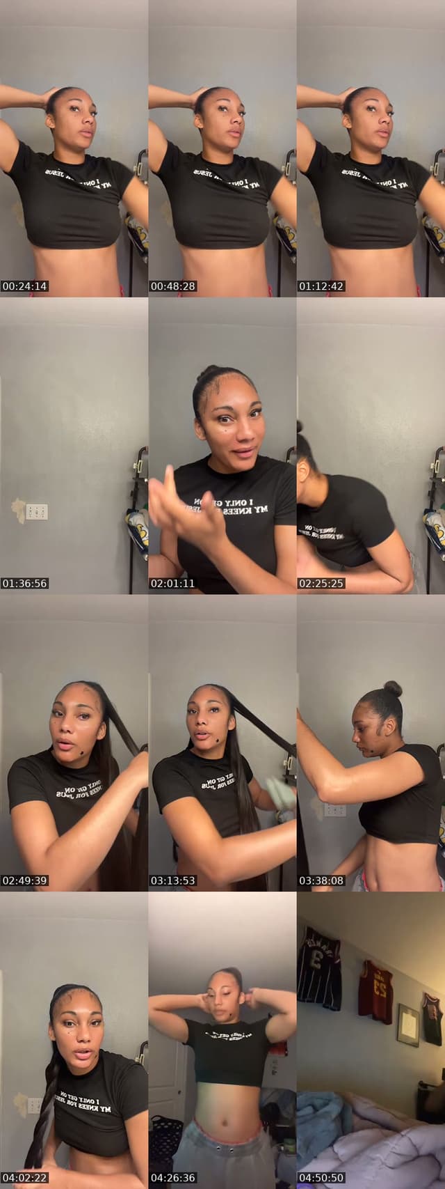 TikTok live: Grwm by @alline_pimpin