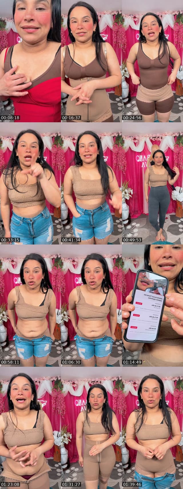 TikTok live: Fajas colombianas Y Bodysuits! by @qbanonova