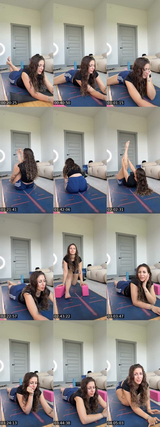 TikTok live: Yoga💕 by @maggieblayre