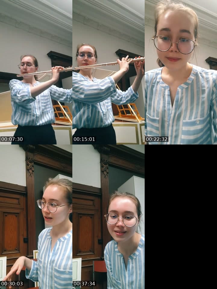 Warmup, etudes, repertoire