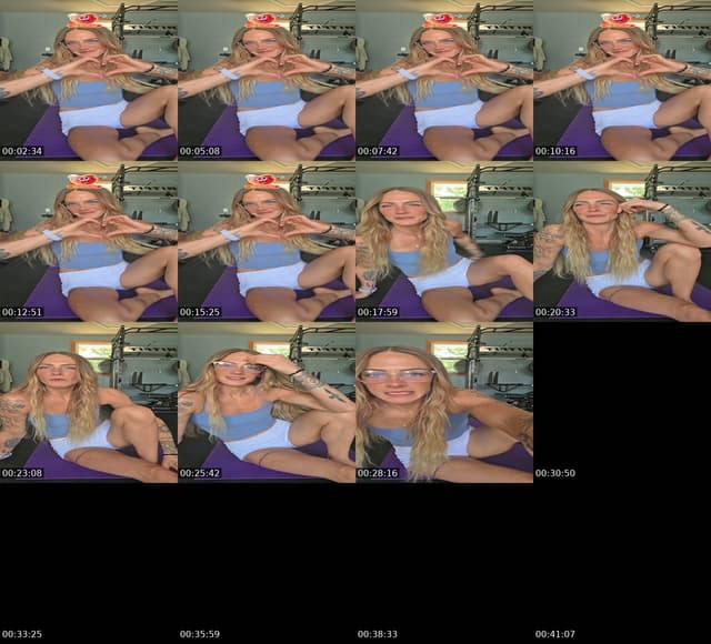 TikTok live: Post Workout Chat 🩵 by @fitness.mckenzie