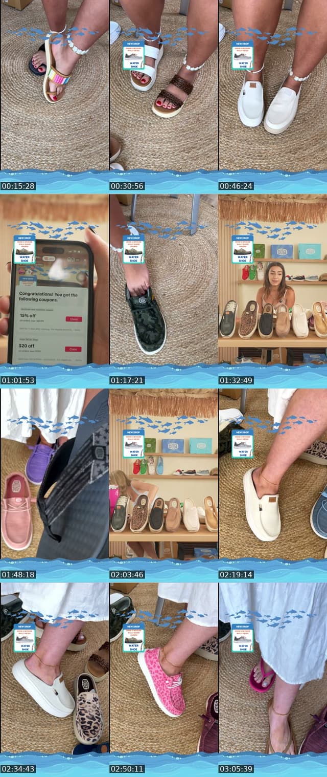 TikTok live: HEYDUDE Must-Haves! by @heydudeshop_us