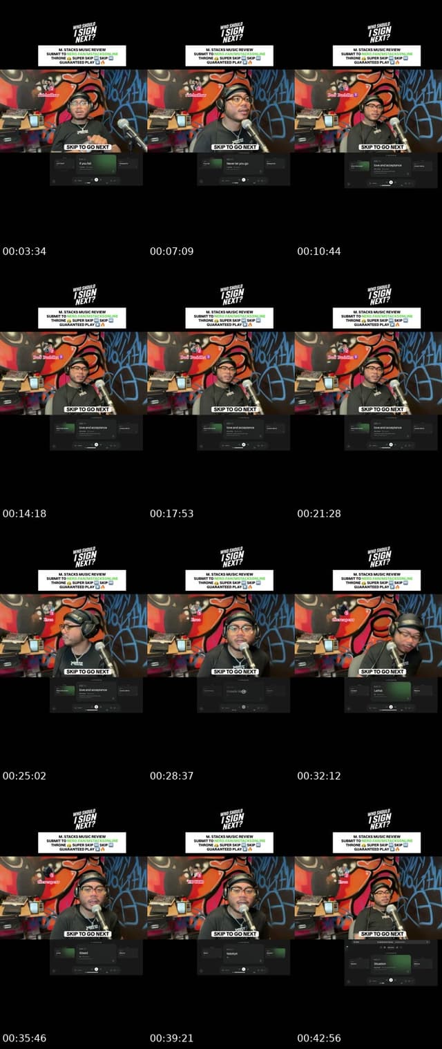 TikTok live: Who should I sign next??? by @mstacksonline