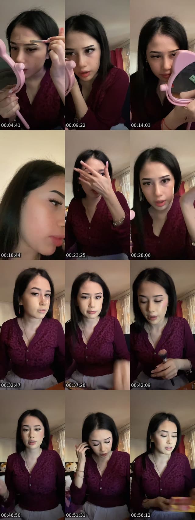 TikTok live: maquillense conmigo ok by @javieeraantonia