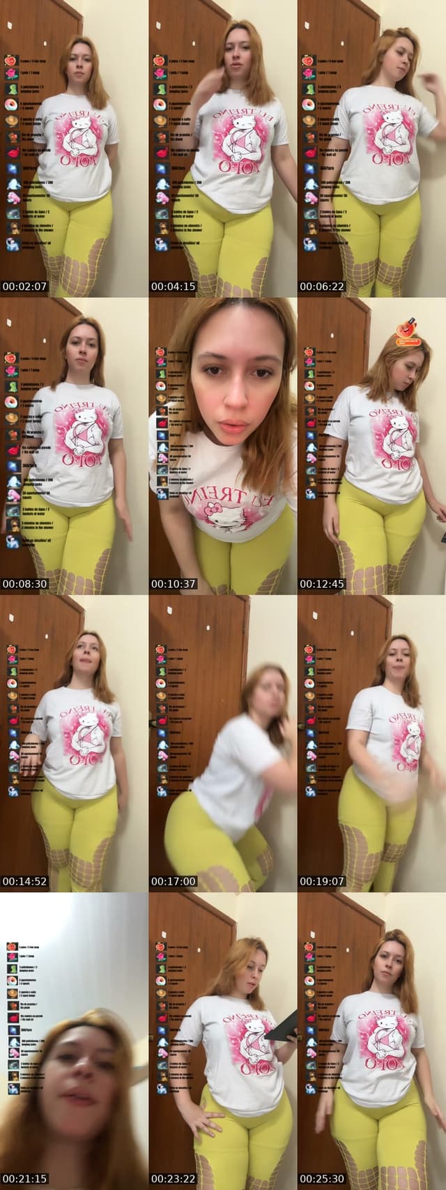 TikTok live: Light up the gallery ? ✨🧡 by @nayaralouback_