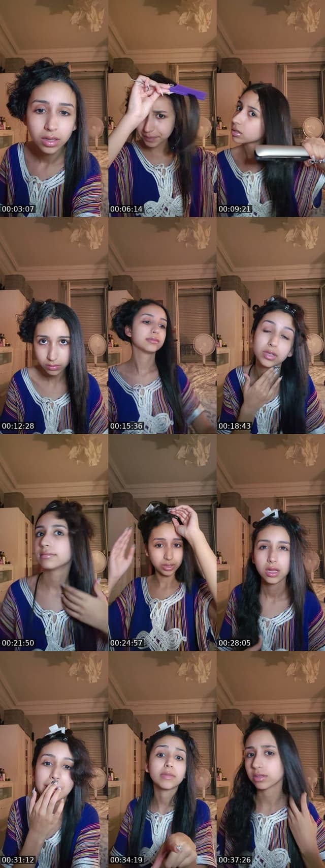 TikTok live: on se lisse les cheveux by @maymay_2306