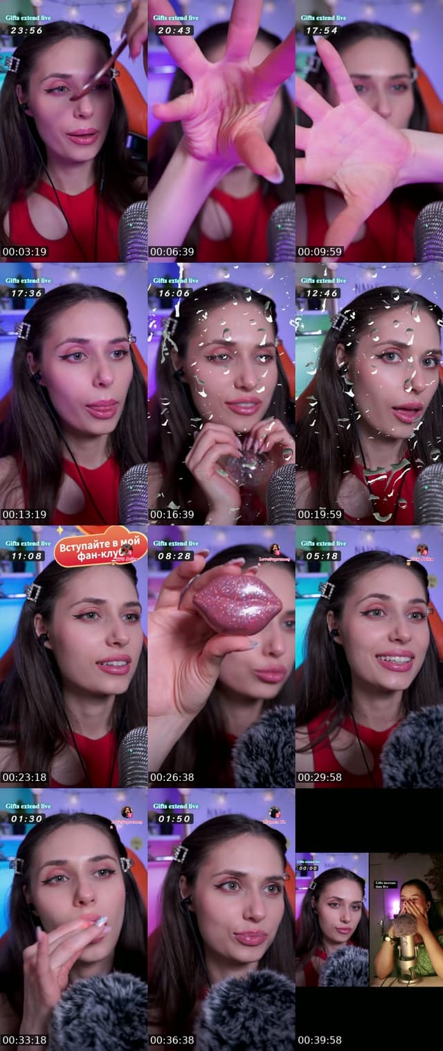 TikTok live: Breathe.listen.stay.ASMR 🤗 by @leyla_asmr5