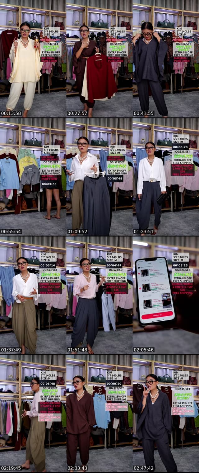 TikTok live: Summer Outfit Up to 80% OFF by @highland.fashion7