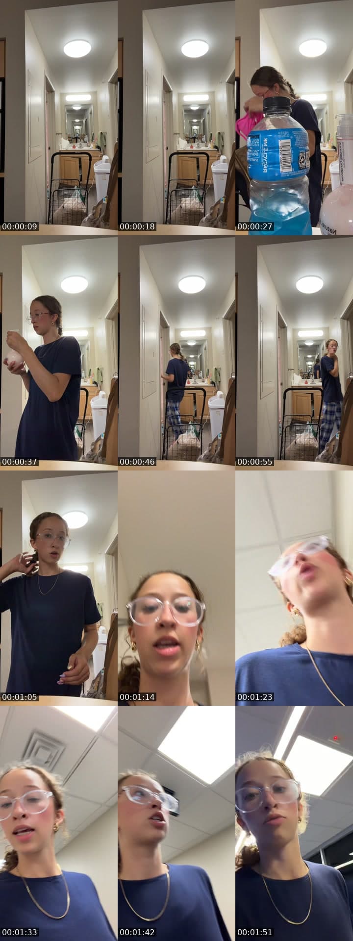 Late night cleaning