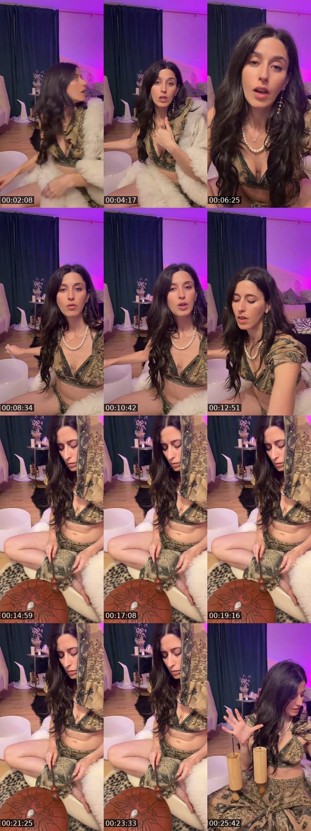TikTok live: Soundbath for Sleep by @sugarsloane