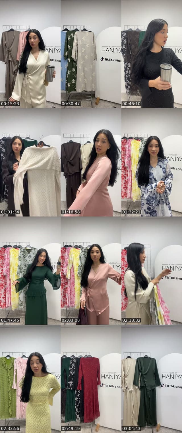 TikTok live: Eid Mubarak 💕💕💕 by @houseofhaniya