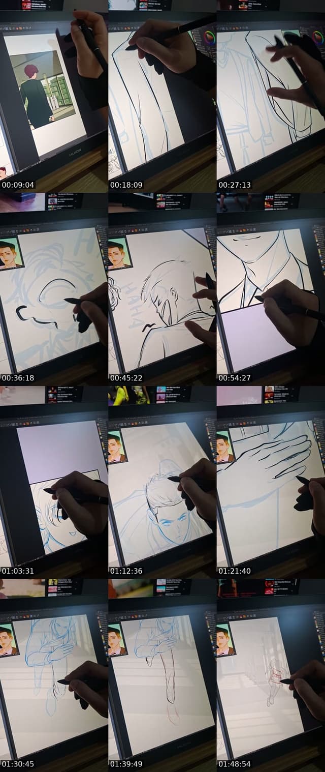 TikTok live: Work| Webtoon by @itstraubrey_sol